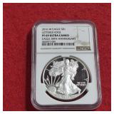 2016 W PF69 Ultra Cameo Lettered Edge American