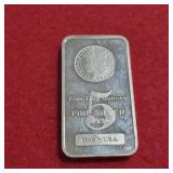 5oz .999 Fine Silver Bar HM Metals