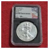 2021 Heraldic American Silver Eagle First Releases