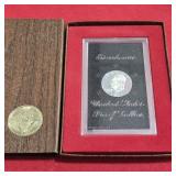 1971 S US Eisenhower Silver Dollar