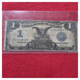 1899 $1 US Silver Certificate Horseblanket