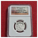 Silver 2012 S US Quarter PF69 Ultra Cameo