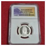 Silver 2010 S US Quarter PF69 Ultra Cameo