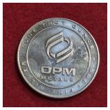 1oz .999 Fine Silver Round OPM Metals