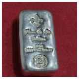 10 oz .999 Fine Silver Hand Poured Bar