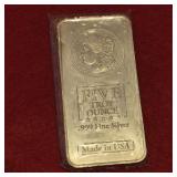 5oz .999 Fine Silver Bar HM Metals Sealed