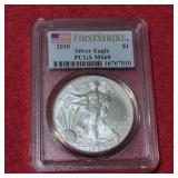2010 First Strike PCGS MS69 American Silver Eagle