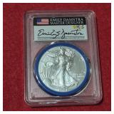 2024 First Day of Issue MS70 American Silver Eagle