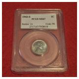1943 S Lincoln War Penny