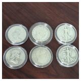 90% Silver US Half Dollar Coin Collection