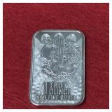 1oz .999 Fine Silver Bar