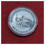 1oz .999 Fine Silver Round Australia 2018