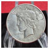 1923 S Silver Peace Dollar (Key Date)