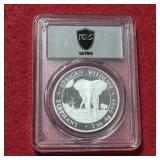 1oz .999 Fine Silver Round MS70 2025 Somlian