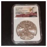 2016 First Releases MS69 American Silver Eagle