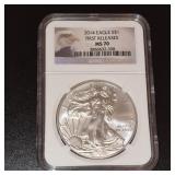 2014 First Releases MS70 American Silver Eagle