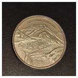 1oz .999 Fine Silver Round 1992 Silverton Colorado