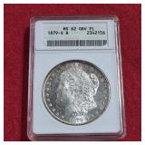 1879 S Morgan Silver Dollar