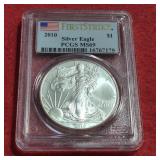 2010 First Strike PCGS MS69 American Silver Eagle