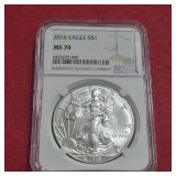 2016 MS70 American Silver Eagle