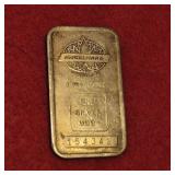 1oz .999 Fine Silver Bar Engelhard w Serial Number
