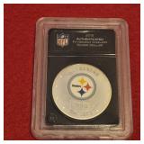 1oz .999 Fine Silver Round NFL Pittsburgh