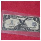 1899 $1 US Silver Certificate Horseblanket