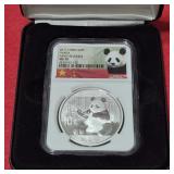 2017 Early Releases MS70 Chinese Silver Panda