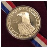 1983 US Silver Dollar Los Angeles Olympics