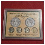 20th Century US Nickel Set