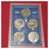 United Kingdom Crowns Set