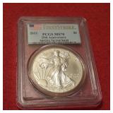 2011 First Strike PCGS MS70 25th Anniversary