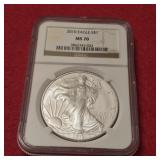2010 MS70 American Silver Eagle