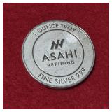 1oz .999 Fine Silver Round