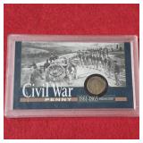 1862 Indian Head US Civil War Penny