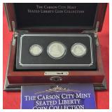 Carson City Mint Seated Liberty Coin Collection