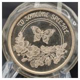 1oz .999 Fine Silver Round