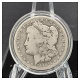 1890 O Morgan Silver Dollar