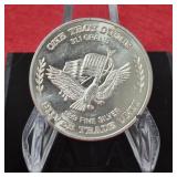 1oz .999 Fine Silver Round