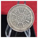 2oz .999 Fine Silver Round Vintage 1988 Austin