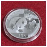 2008 .999 Fine Silver Round Chinese Panda