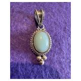 925 Jade Pendant