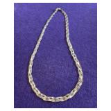 18in Breaded Herringbone Chain