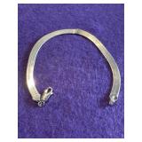 925 Herringbone Bracelet