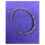 925 Braided Rope Cuff Bangle