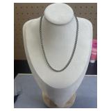 15in Sterling Box Chain Necklace