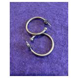 Sterling Silver Hoop Earrings