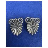 Coro Sterling Clip on Earrings