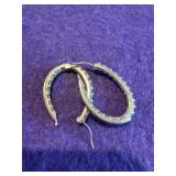 925 Oval Earrings