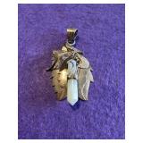 Floral Sterling Pendant